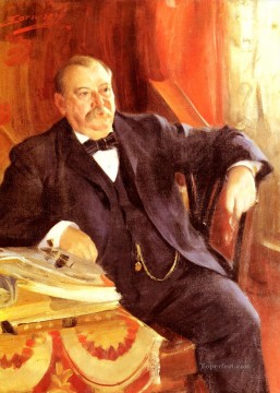 グローバー・クリーブランド大統領 スウェーデン第一人者 アンダース・ゾーン Oil Paintings